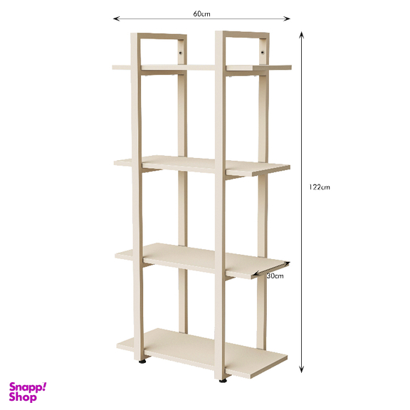 قفسه و کتابخانه ساویس مدل SBK60