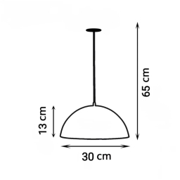 لوستر آسور کد A30BW