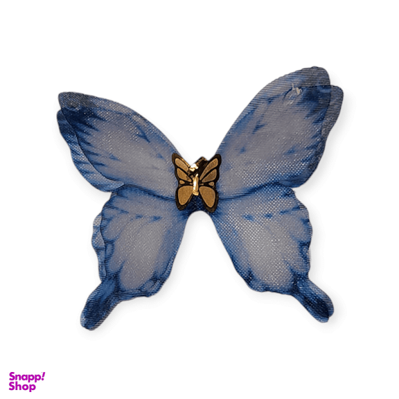 پلاک گردنبند طلا 18 عیار زنانه مدل پروانه پاریس کد 7