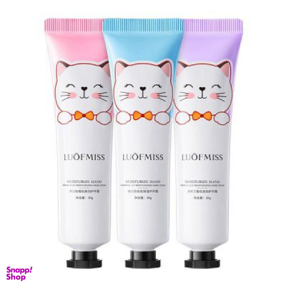 کرم مرطوب کننده لافومیس طرح گربه حجم 30 میلی لیتر مجموعه 5 عددی