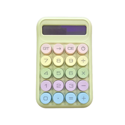 ماشین حساب فانتزی مدل مینیمال طرح رنگی رنگی