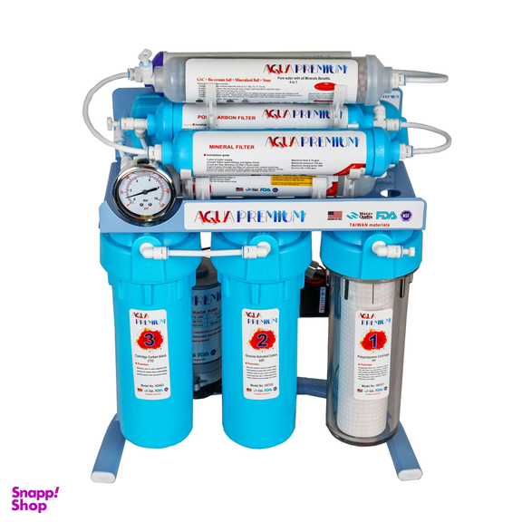 دستگاه تصفیه آب خانگی آکواپرمیوم مدل A9POAB12-BL-TP