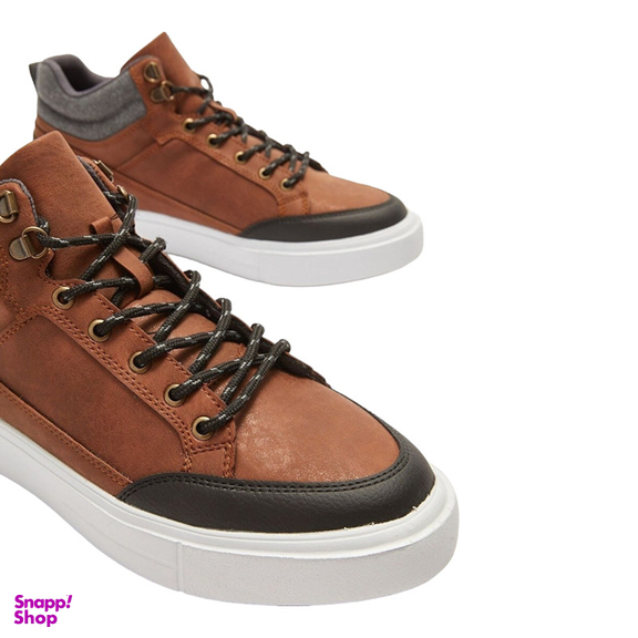 نیم بوت مردانه ال سی وایکیکی مدل استپ دار آنتی شوک