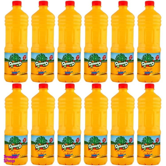 روغن سرخ کردنی ویسپو حجم 900 میلی لیتر بسته ۱۲ عددی