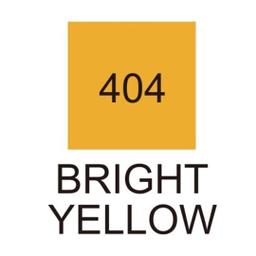 ماژیک کیوکالر دو سر زیگ مدل Bright Yellow 404-140