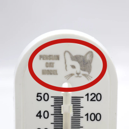 دماسنج و رطوبت سنج مدل پرشین کت کد YP، PELASIK،JIVE،23CM