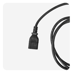 کابل برق بک تو بک گیگافلکس مدل C13-C14 طول 1 متر
