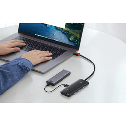 USB هاب 4 پورت Type-C بیسوس مدل WKQX080101