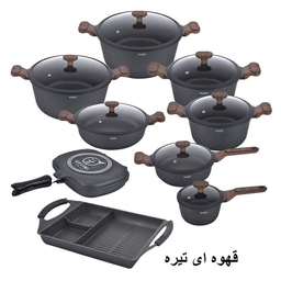 سرویس پخت و پز 17 پارچه جی فی نی مدل GZ-W