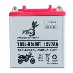 باتری موتورسیکلت فالکون مدل 12v7Ah بلند