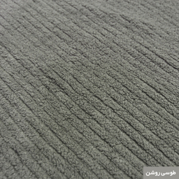پادری شاران هوم مدل اسفنج دار طرح مخمل راه راه فانتزی سایز 45×70 سانتی متر