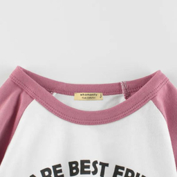 تی شرت آستین کوتاه دخترانه هومنیتی مدل WYKGTSHT9533-WHTPNK
