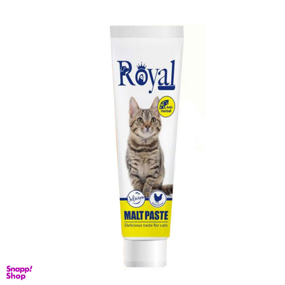 خمیر مالت گربه رویال کوکو مدل Anti-Hairball با طعم مرغ وزن 100 گرم