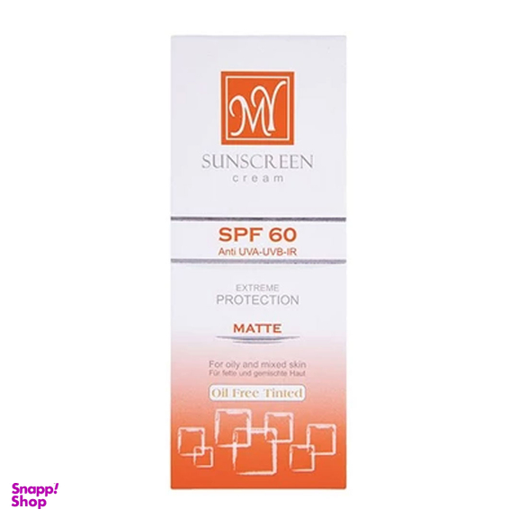ضد آفتاب رنگی مای با SPF60 مناسب برای پوست های چرب و مختلط حجم 50 میلی لیتر
