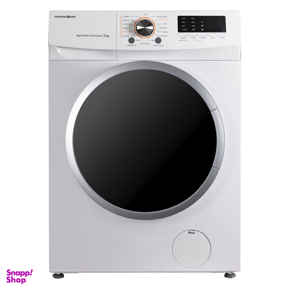 ماشین لباسشویی پاکشوما مدل UFW-10700-WT ظرفیت 7 کیلوگرم