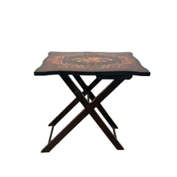میز عسلی طرح گیتار کد AG01 مجموعه 4 عددی به همراه استند