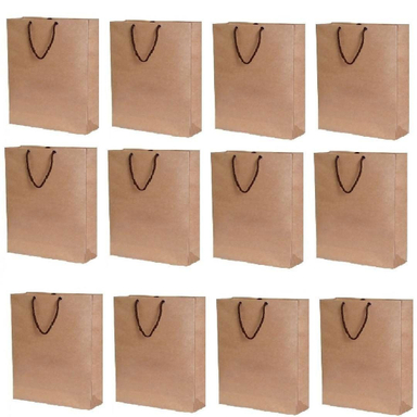 پاکت هدیه ساده کد K20 سایز 25×20 سانتی متر مجموعه 12 عددی