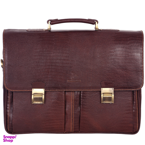 کیف اداری مردانه چرم بارز مدل DL41.Lizard