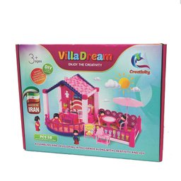 ساختنی 58 تکه ناب سل مدل ویلای رویایی