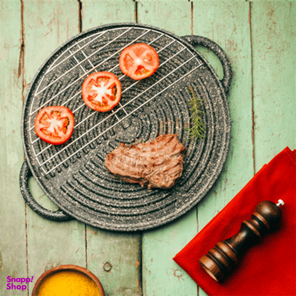 تابه گریل درب دار نالینو مدل دنیلی سایز 34