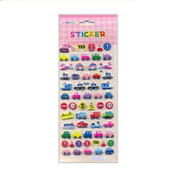 استیکر برجسته طرح ماشین ها