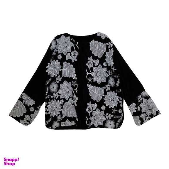 مانتو زنانه مدل ولوت رنگ مشکی