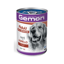 کنسرو پته سگ بالغ ژمون طعم بره وزن 400 گرم