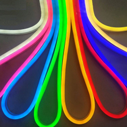 ریسه نئون فلکسی مدل v12 طول 2 متر