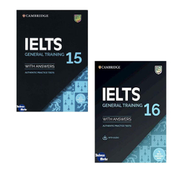 کتاب Cambridge IELTS 15_16 General اثر جمعی از نویسندگان انتشارات زبان مهر مجموعه 2 جلدی