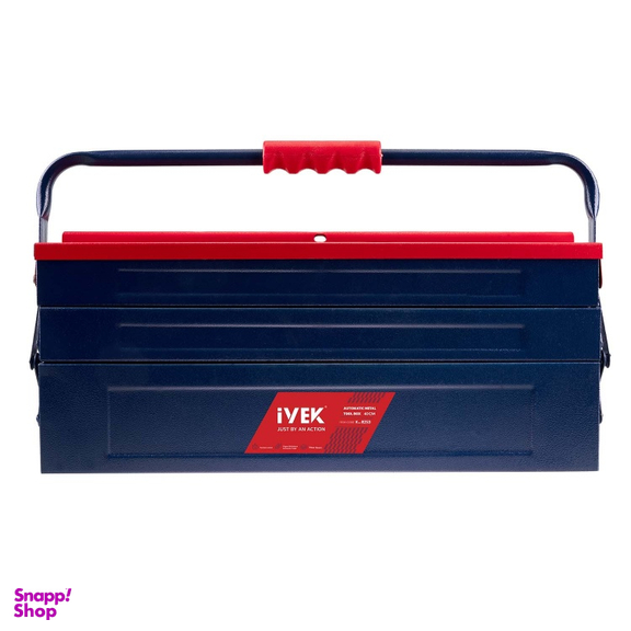 جعبه ابزار فلزی 40 سانتی متر سه طبقه ایوک کد K-8253