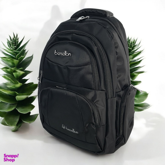 کوله پشتی لپ تاپ بنتون مدل BEN L/S2 مناسب لپ تاپ 14.1 تا 15.6 اینچی