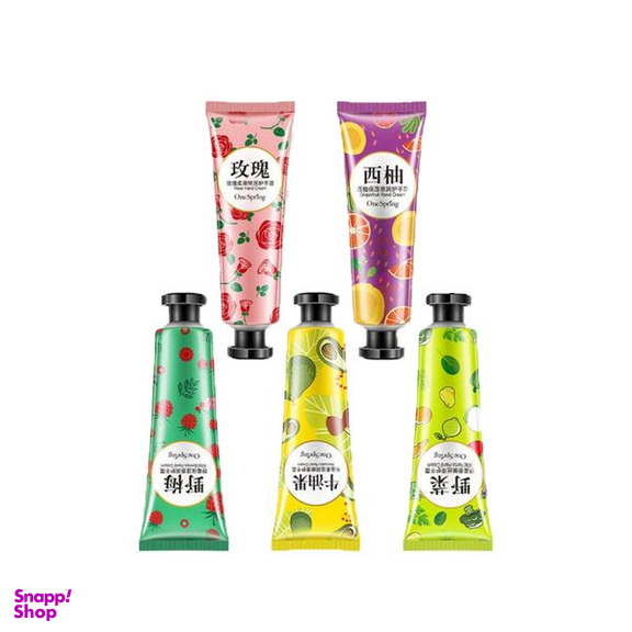 کرم مرطوب کننده وان سپرینگ مدل میوه ای حجم 30 میلی لیتر بسته 5 عددی