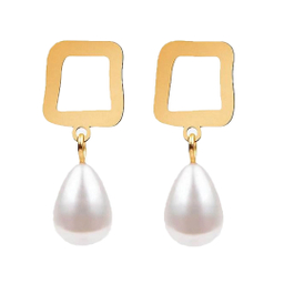 گوشواره طلا 18 عیار زنانه شمیم گلد گالری کد D2924