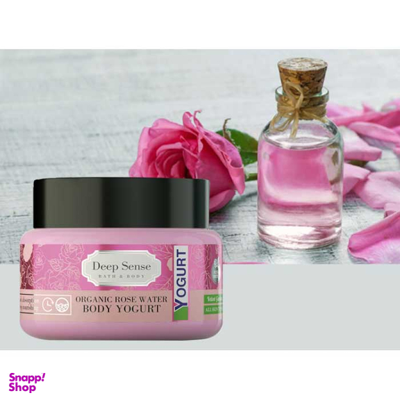 ماست بدن دیپ سنس مدل Rose Water حجم 250 میلی لیتر