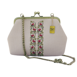 کیف رودوشی زنانه گره استایل مدل باغ بهشت