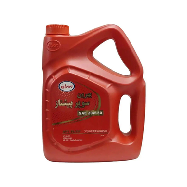 روغن موتور بهران مدل سوپر پیشتاز کد 20W-50 SL حجم 4 لیتر