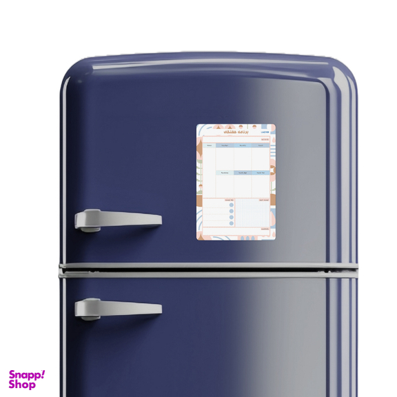 مگنت یخچال لاژید مدل پلنر هفتگی کد MGNT041 سایز 20×30 سانتی متر