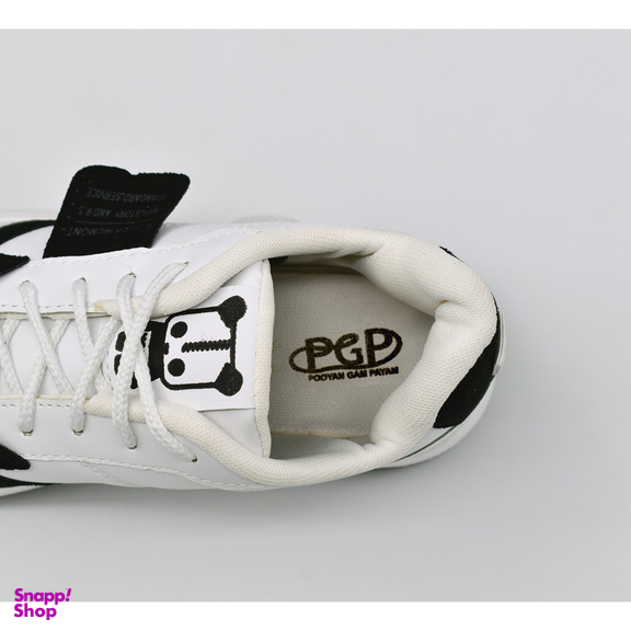 کفش روزمره زنانه پویان گام پیام مدل مولین کد 11963 رنگ سفید