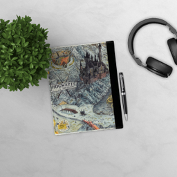 کلاسور ترمه طراحان ایده طرح هری پاتر و نقشه مدرسه کد cfp1577 سایز A4