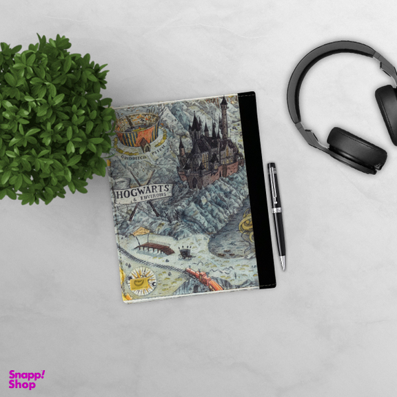 کلاسور ترمه طراحان ایده طرح هری پاتر و نقشه مدرسه کد cfp1577 سایز A4