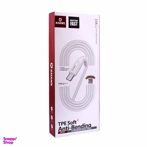 کابل شارژ USB به Type-C ایکس هنز کد LP30T طول 1 متر