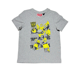 تیشرت آستین کوتاه پسرانه مدل ترنسفورمر مجموعه 2 عددی