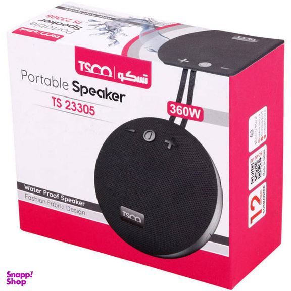 اسپیکر بلوتوثی قابل حمل تسکو مدل TS 23305