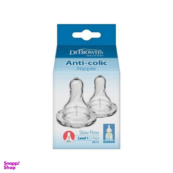 سرشیشه کودک دکتر براونز مدل D029 بسته ۲ عددی