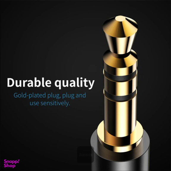 کابل انتقال صدا 3.5 میلی متری به Type-c بیسوس مدل M01 طول 1.2 متر