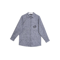 تونیک زنانه برنس مدل گلسا رنگ طوسی