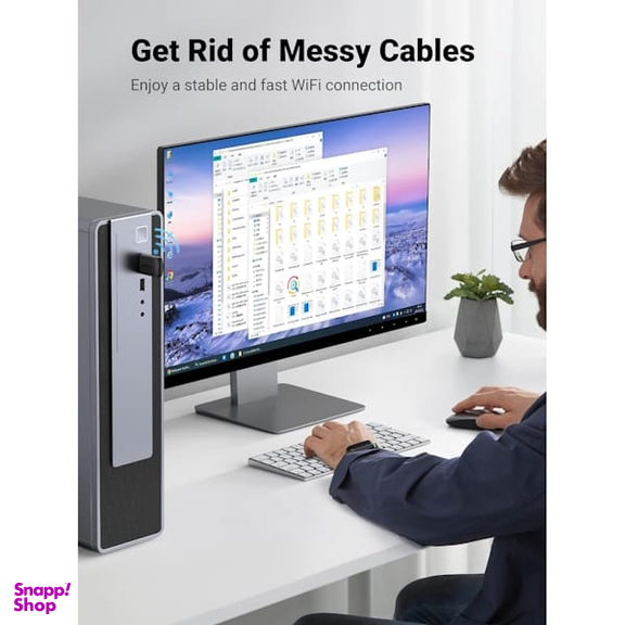 کارت شبکه بی سیم AC650 11AC یوگرین مدل CM448 کد 20204