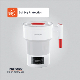 کتری برقی جمع شونده سفری پرودو مدل PD-KTLD850W-WH