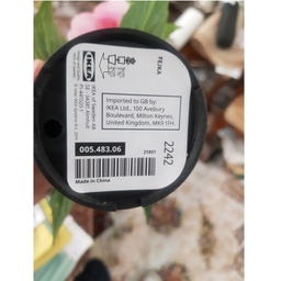 گلدان ایکیا مدل FEJKA کد 43806 به همراه گل مصنوعی