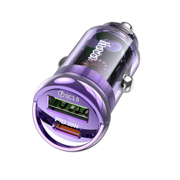 شارژر فندکی 30 وات هوکو مدل Z53A USB